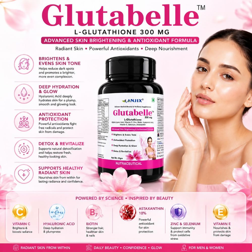 L Glutathione (Glutabelle) 300 mg Tablets, 30 Tablets — Amazon image 5