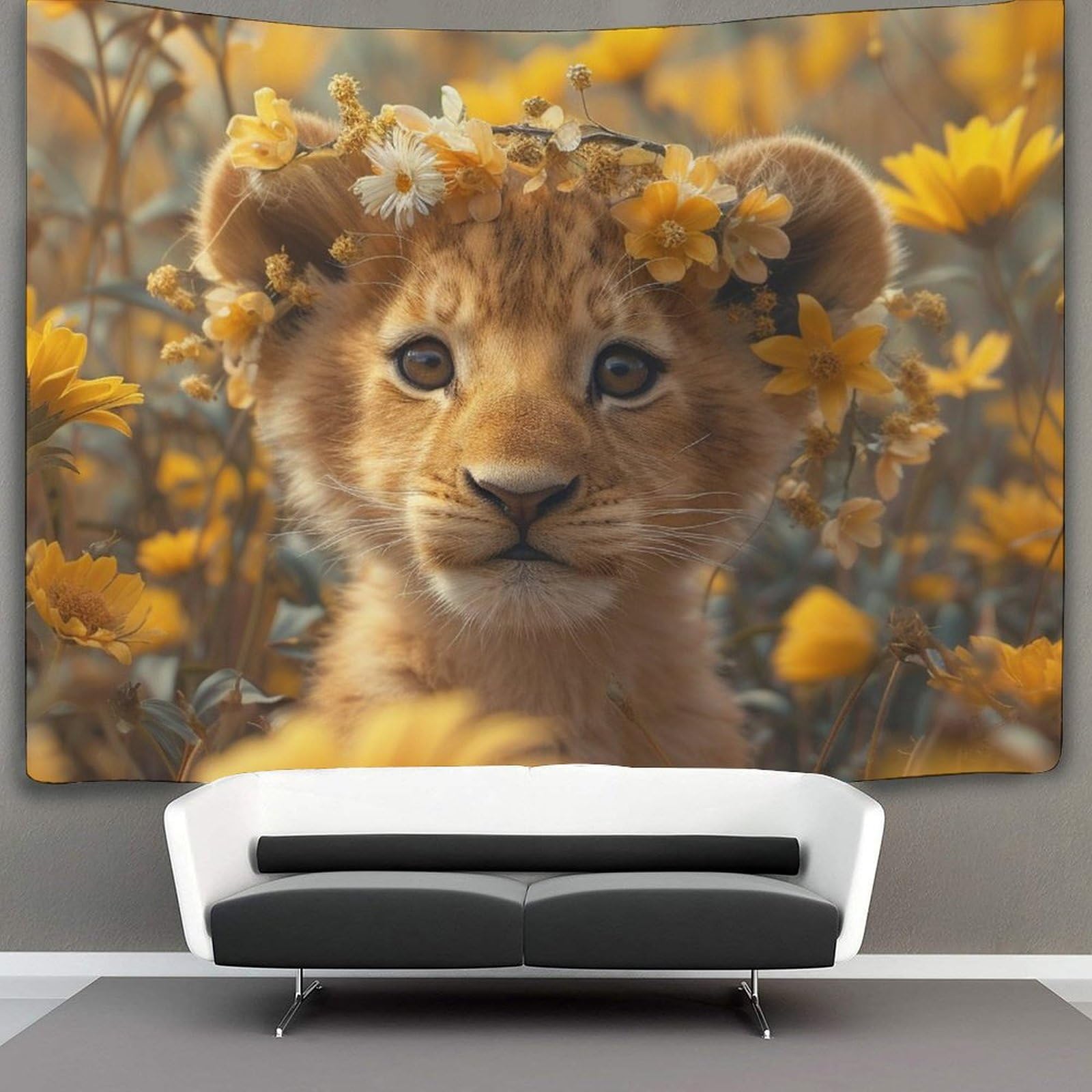 kaiyun Animal Tapestry Cheetah Wall Hanging Tapestries for Bedroom Living Room Apartment Dorm Decorations Wall Art Decor 180cmx230cm