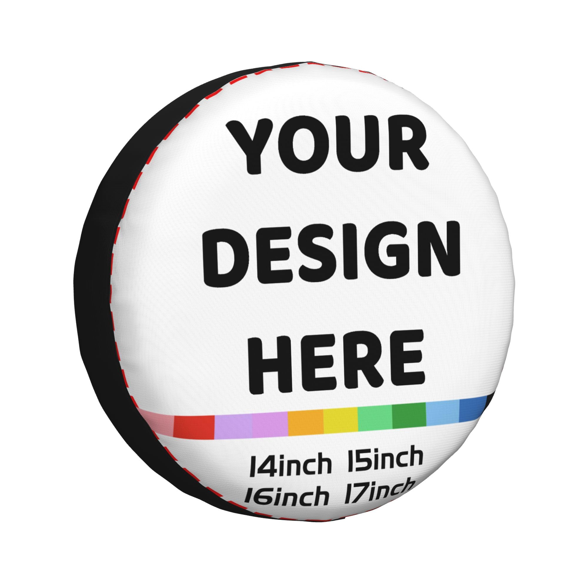 Housse De Pneu De Secours Personnalisable, Créez Votre Propre Photo/image/texte Pour Tous Les Véhicules, SUV, Voiture, Remorque, Camion 66 Cm