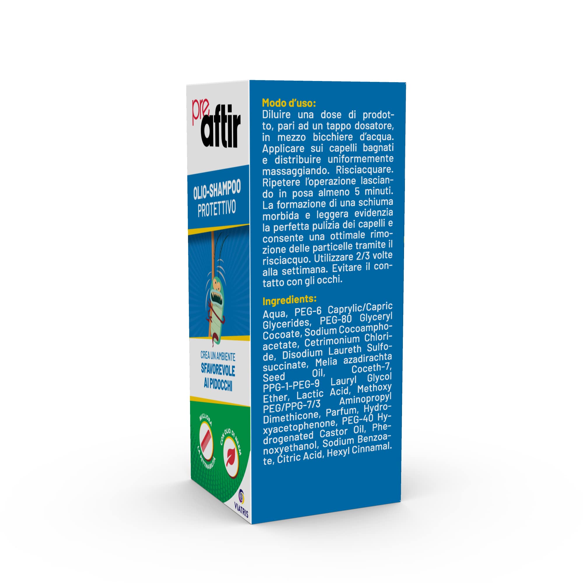 Aftir Preaftir Olio Shampoo Antiparassitario Preventivo - 150 ml