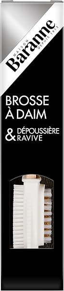 Baranne - Brosse Daim & Nubuck | Dépoussière & Ravive | Entretien Chaussures & Accessoires - 2