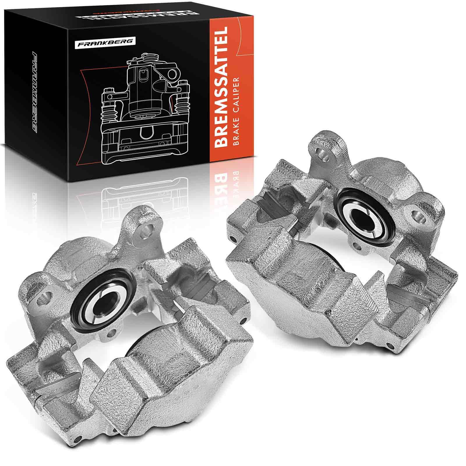 Frankberg 2x Bremssattel Bremszange Hinten Links Rechts Kompatibel mit C-Klasse W202 200-280 E-Klasse W210 200-300 CLK C208 200 230 SLK R170 200 Replace# 0014205183