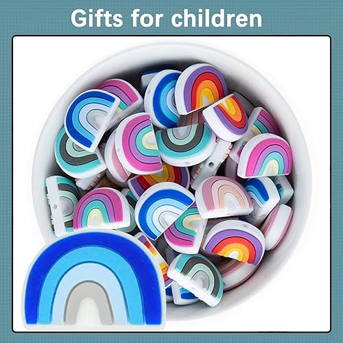 Miniatura 4 de LAYOWT 10 cuentas de silicona de animales lindos para hacer joyas a pulseras cadena de bricolaje para joyería de bricolaje accesorios de cuentas