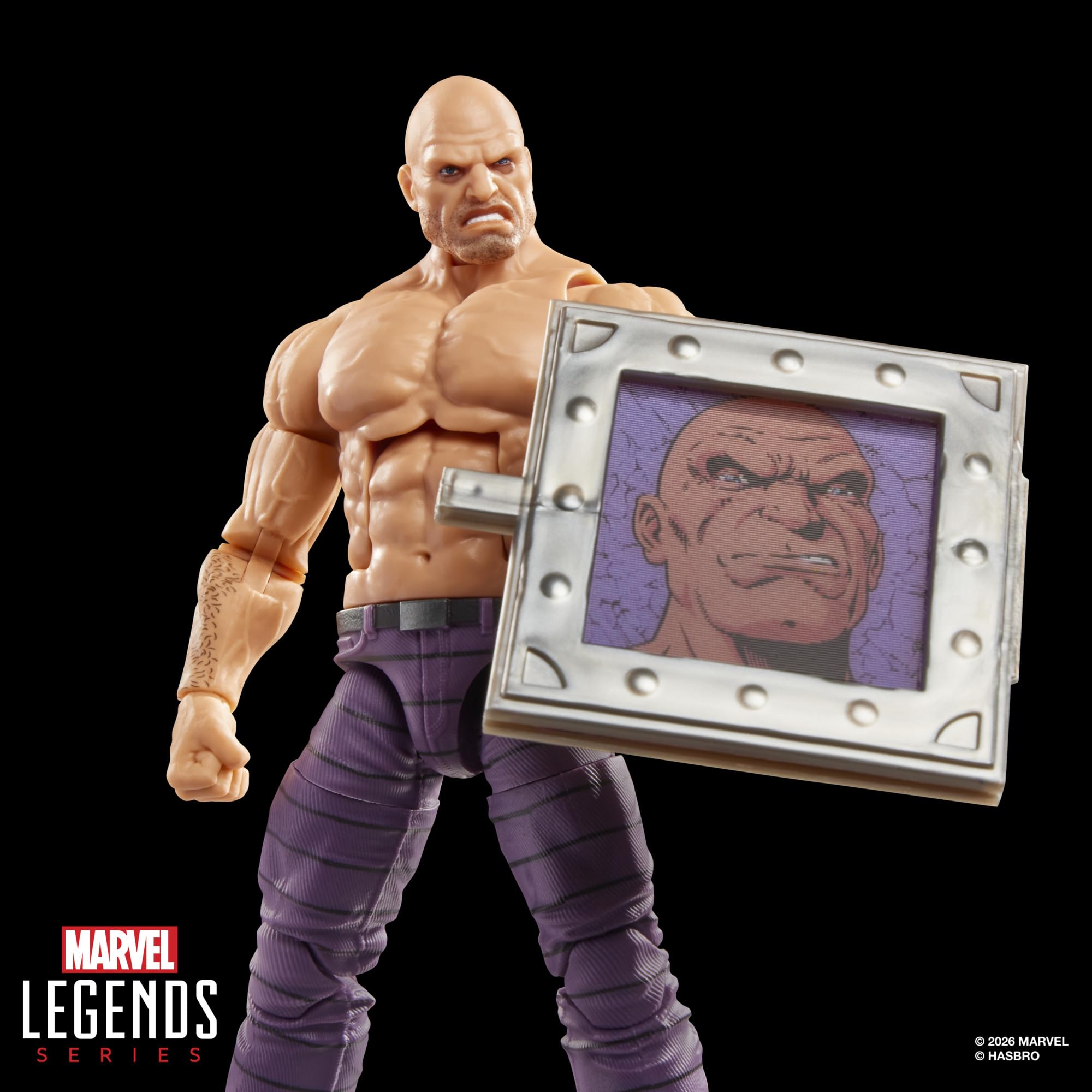 Hasbro Marvel Legends Series, Guerre segrete, action figure rétro collezionabile di Magik da 15 cm con scudo lenticolare, X-Men e Nuovi Mutanti