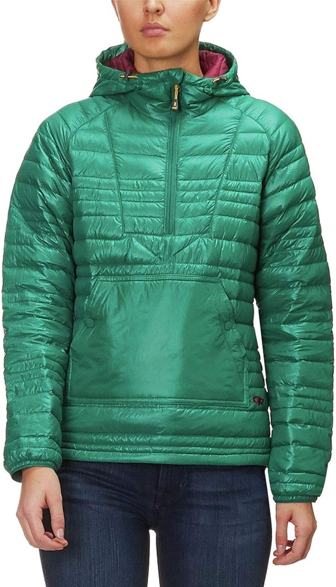 outdoor research men's baja down pullover