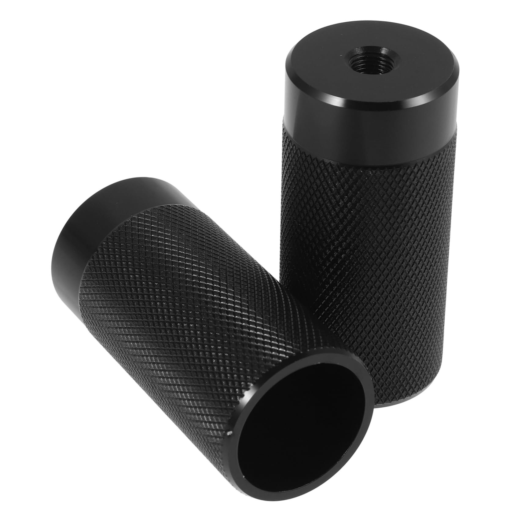 NAMOARLY 2Pcs Detachable Bike Pegs Sturdy Skid Cycling Foot Pegs for Electric Scooters and Bicycles Convenient Rear Stunt Pegs Finish