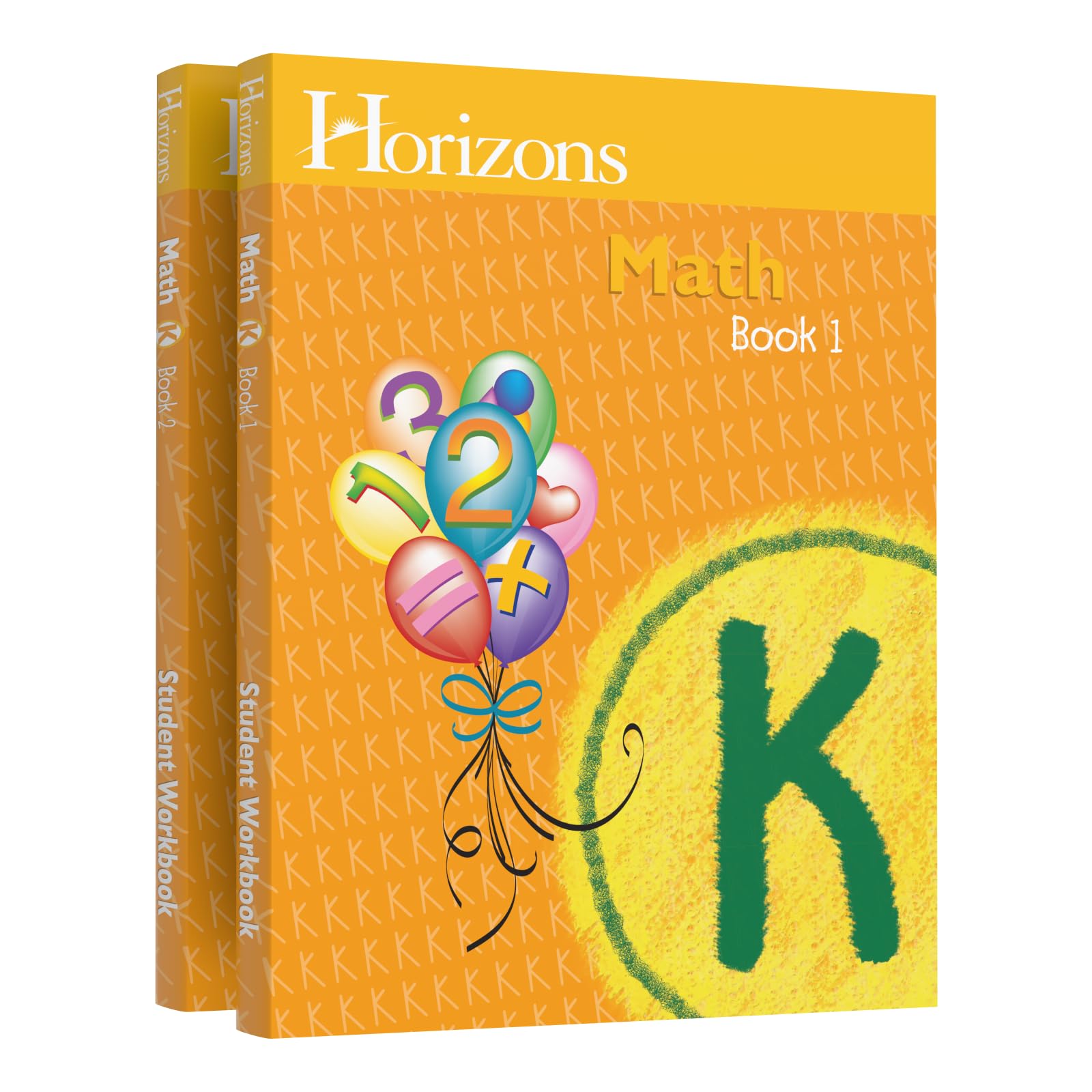 Horizons Kindergarten Math Student Books 1 & 2