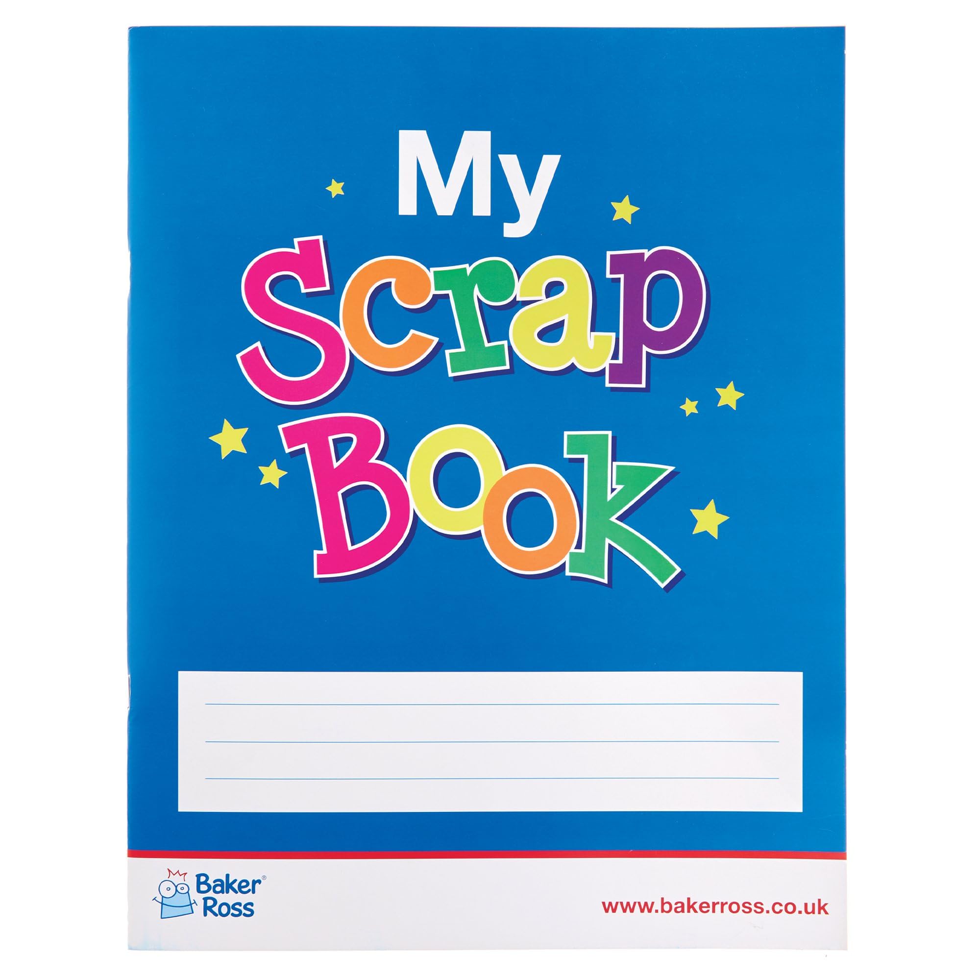 Baker Ross FX830 Large Scrap Books - Pack of 3, Arts and Crafts Books for Kids-image-37