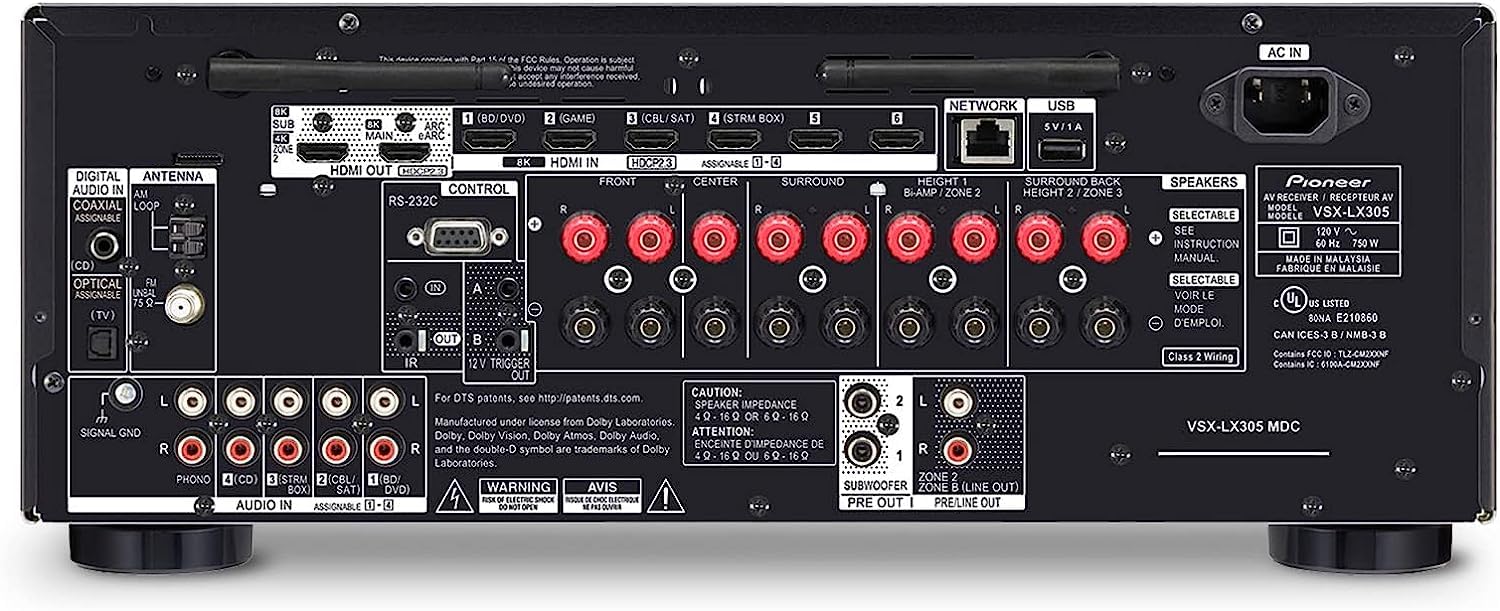 Pioneer VSX-LX305 schwarz