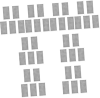 ULTECHNOVO Reflective Stickers 40 Sheets Scanner Marking Point reflective sticker markers scanner for printer lidar Reflective film Reference Point for Scanner pop refer to