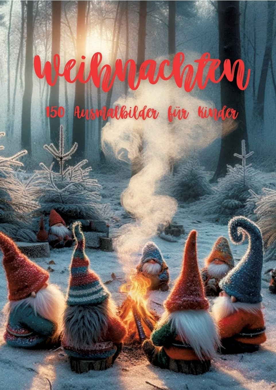 Weihnachten: 150 Ausmalbilder für Kinder