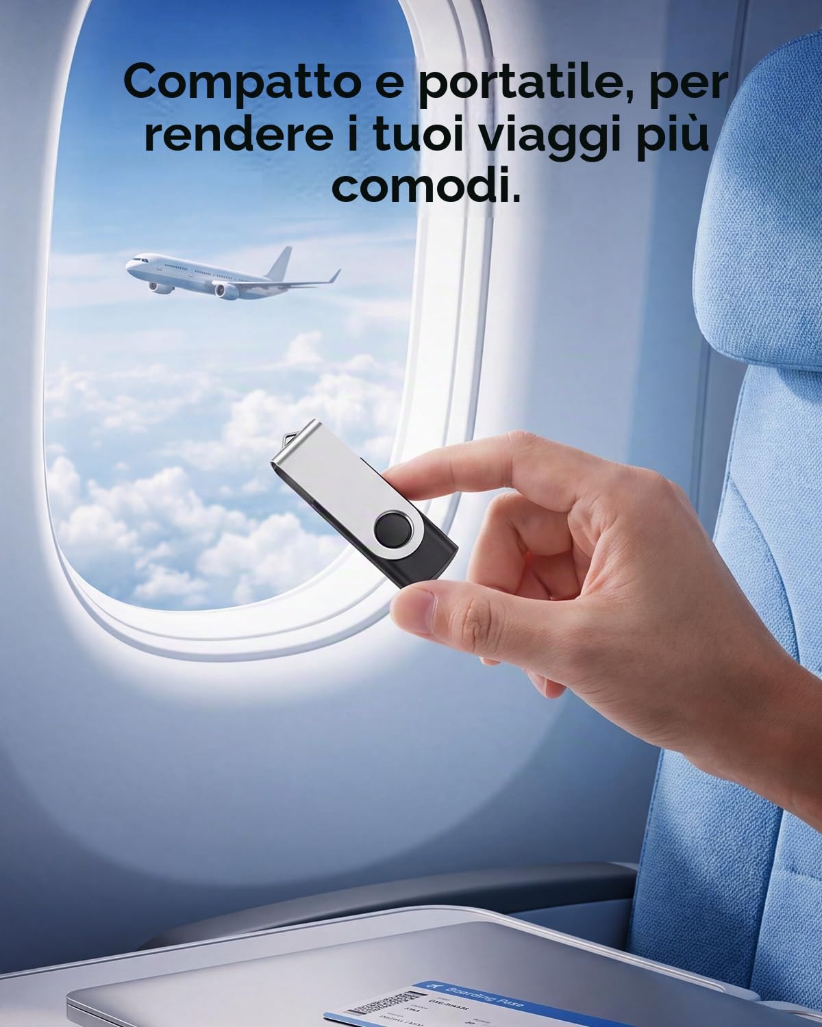 50 Pezzi Chiavetta USB 8GB, KOOTION USB 2.0 Penna USB 8 Giga Piccolo e Leggero Chiavette USB 8GB 50 Pack Chiave USB Nero Set Pennetta USB Con indicatore LED Para Ordenador/TV/Coche/Player, ect