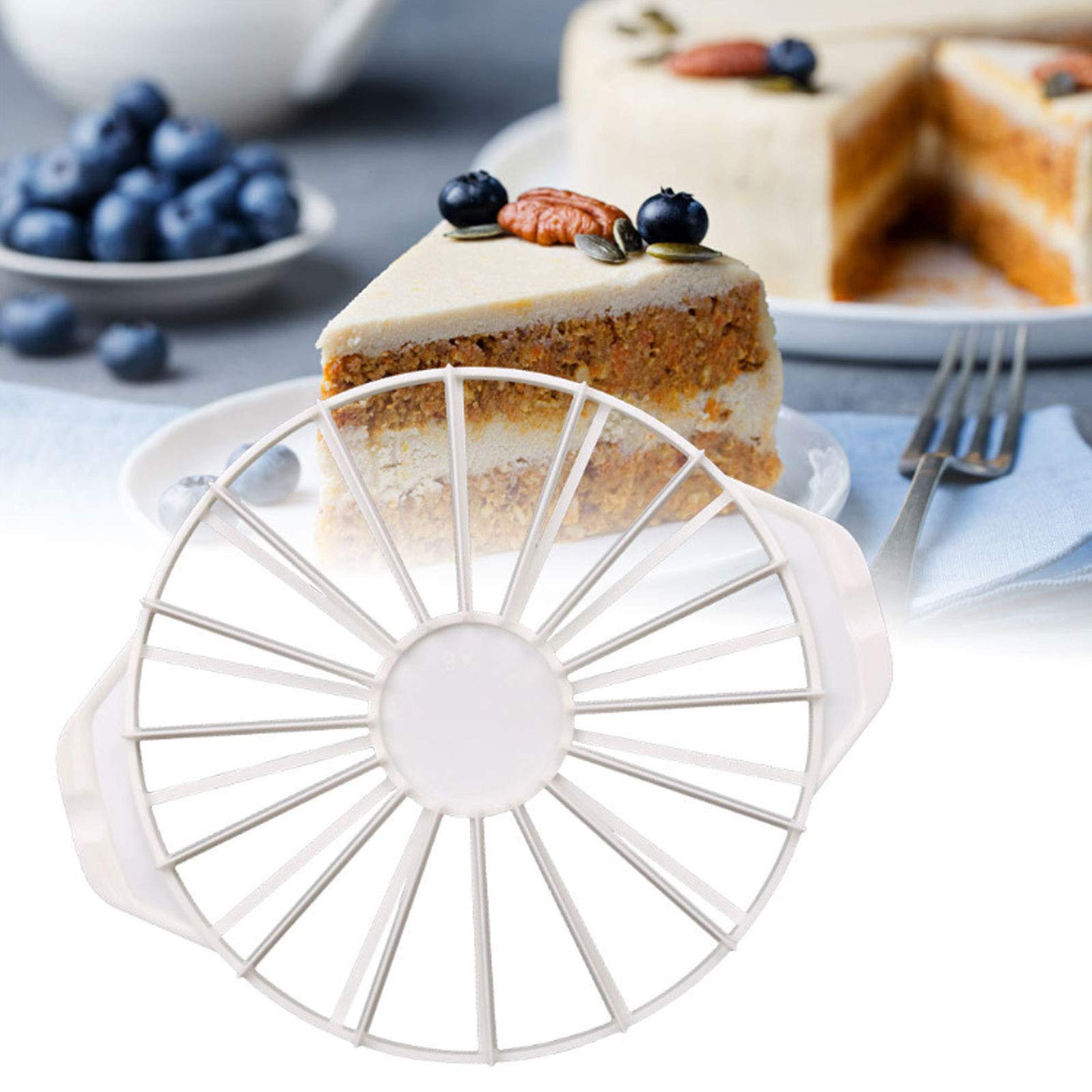 Pie Cutter 14/16 Slice Pie Cake Slicer Cutter Bread Cake Portion Marker  Press Pie Divider, image size:1600x1600