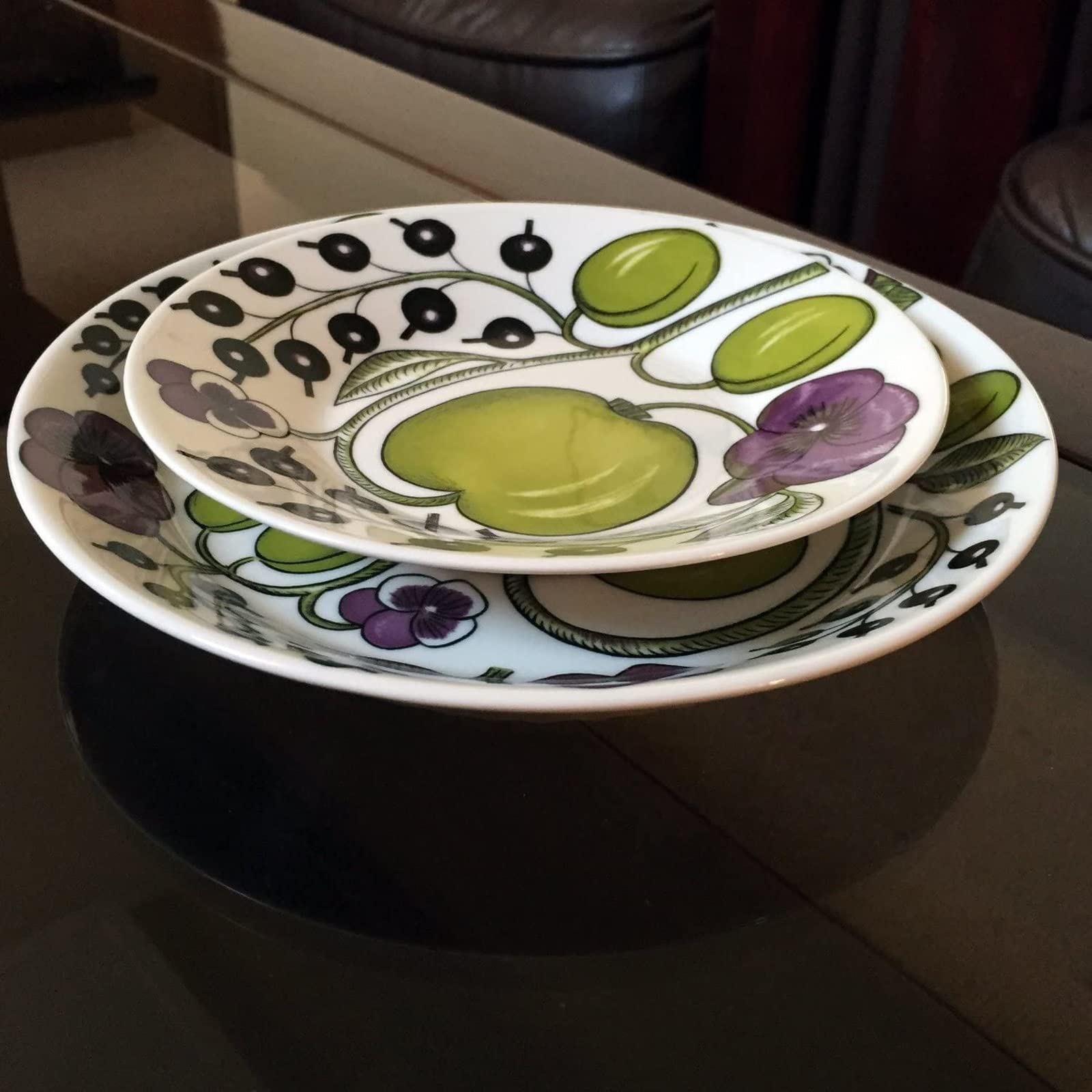 1005611 Arabic Paratyssi Plate, 6.3 inches (16 cm), Purple