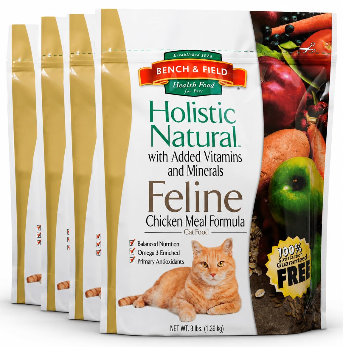 Bench and Field Holistic Premium Dry Cat Food