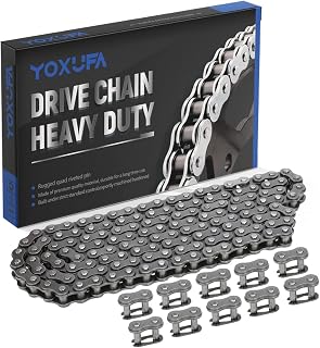 #35 Drive Chain 140 Links for 79cc 79.5cc 97cc 100cc 212cc Predator Coleman CT100U CC100X Baja Doodle Bug Dirt Bug Racer Blitz Viper DB30 Harbor Freight Motovox Go Kart Cart Mini Trail Bike