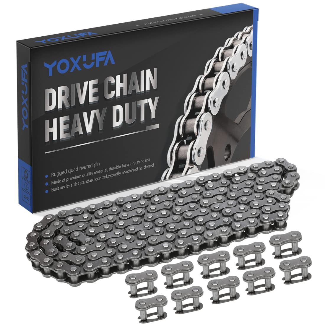 Buy YOXUFA Chain 35 140 Link 35 With Connecting Master Link for CT100U