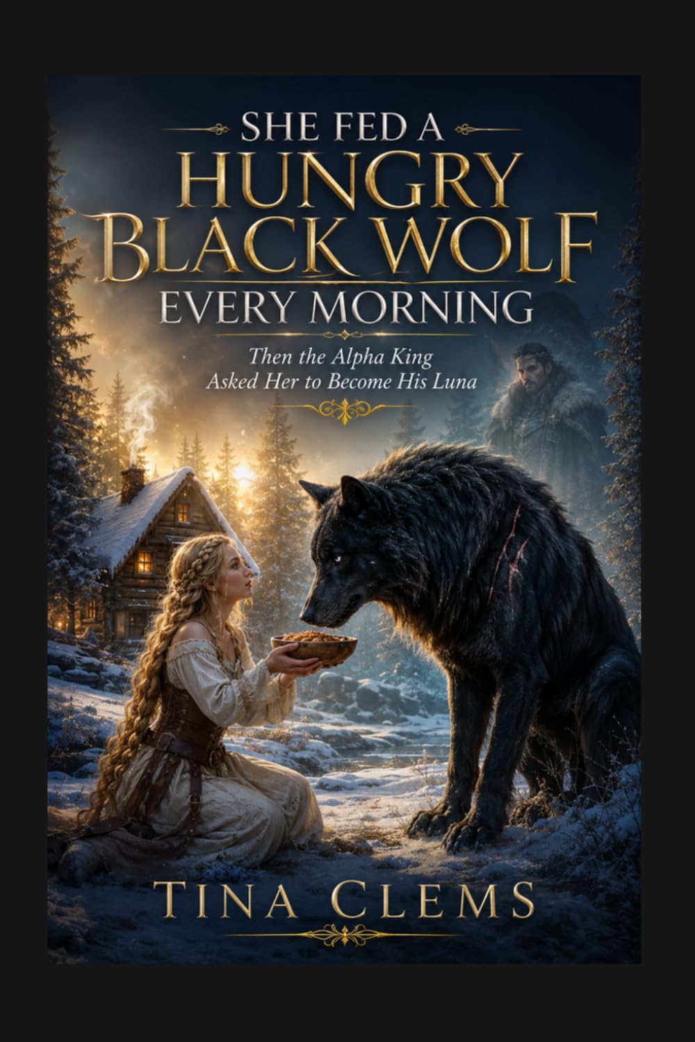 SHE FED A HUNGRY BLACK WOLF EVERY MORNING: Then the Alpha King Asked Her to Become His Luna
