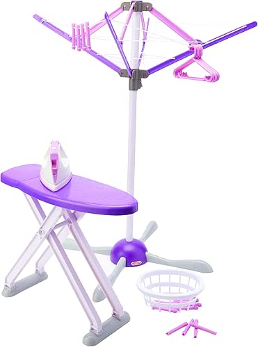 Casdon Wash Day Set, Toy Ironing Board and Washing Line