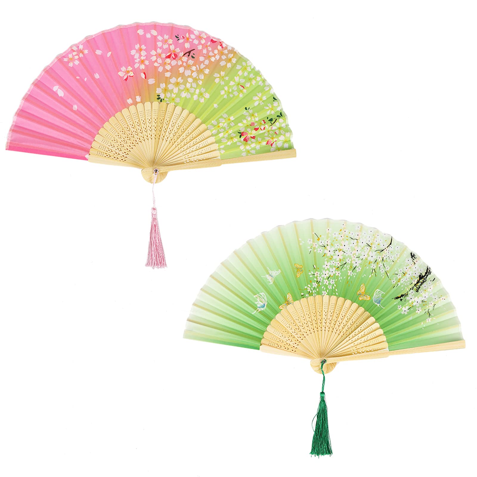 Ventaglio Divertente 24 Ventilatori Pieghevoli Decorativi - Per Feste A