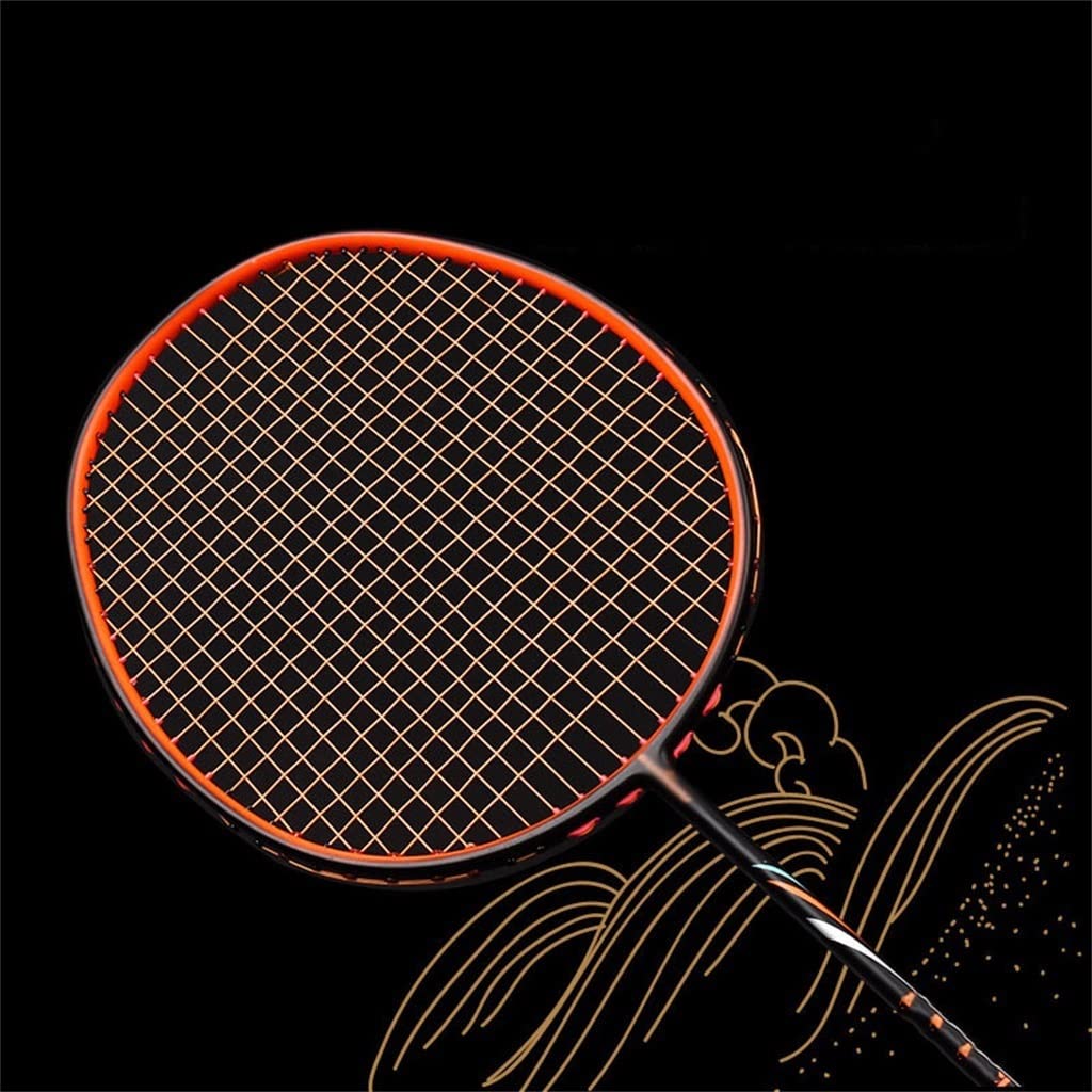 10U Badminton Racket -light 54g Standard Adult Full Carbon Racket Single Shot