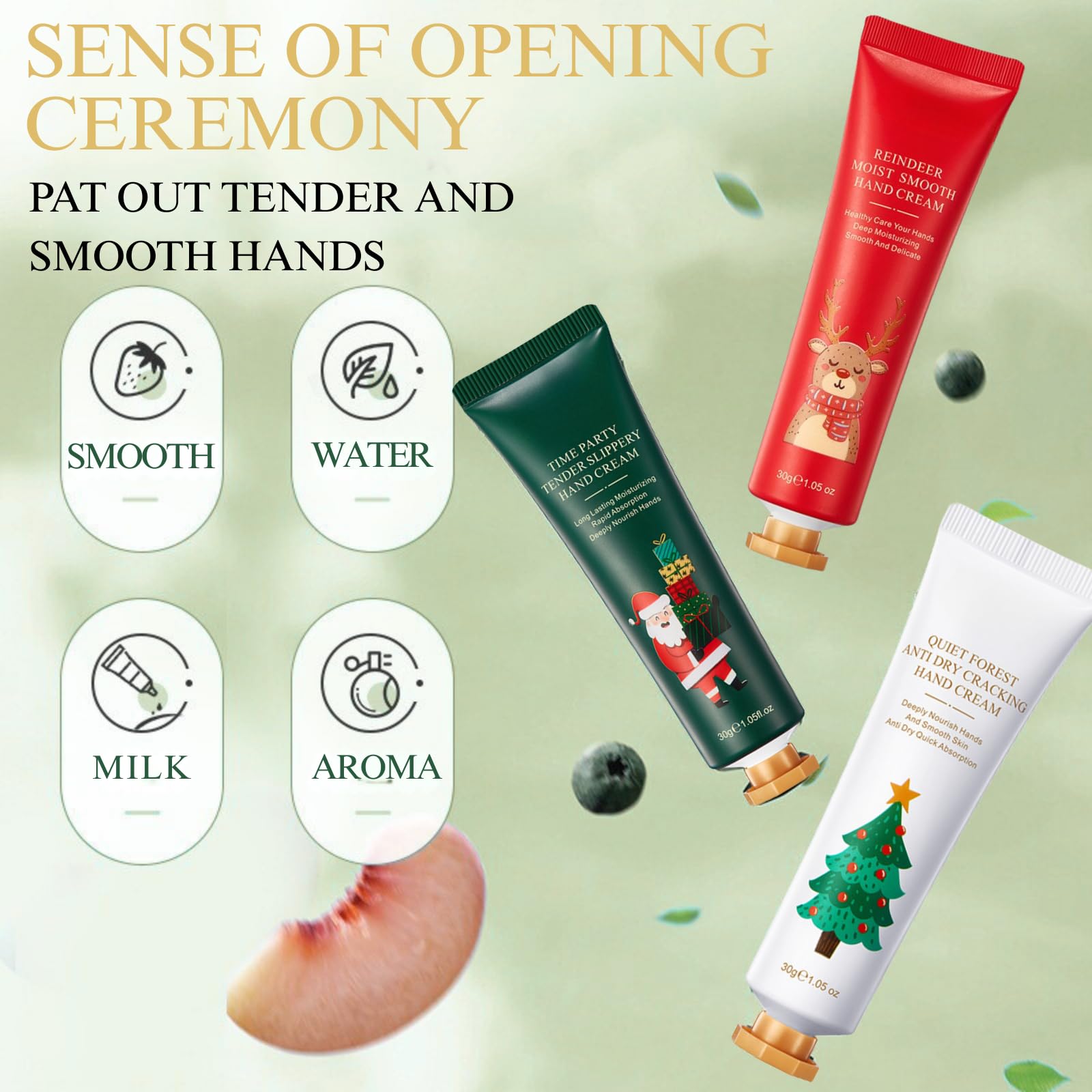 9 Pack Christmas Hand Cream Gift Set for Women,Christmas Gifts,Moisturising Hand Lotion-Fade Dry Lines,Long Lasting Fragrance Travel Size Lotion for Dry Skin,Christmas Décor and Stocking Filler - Image 4