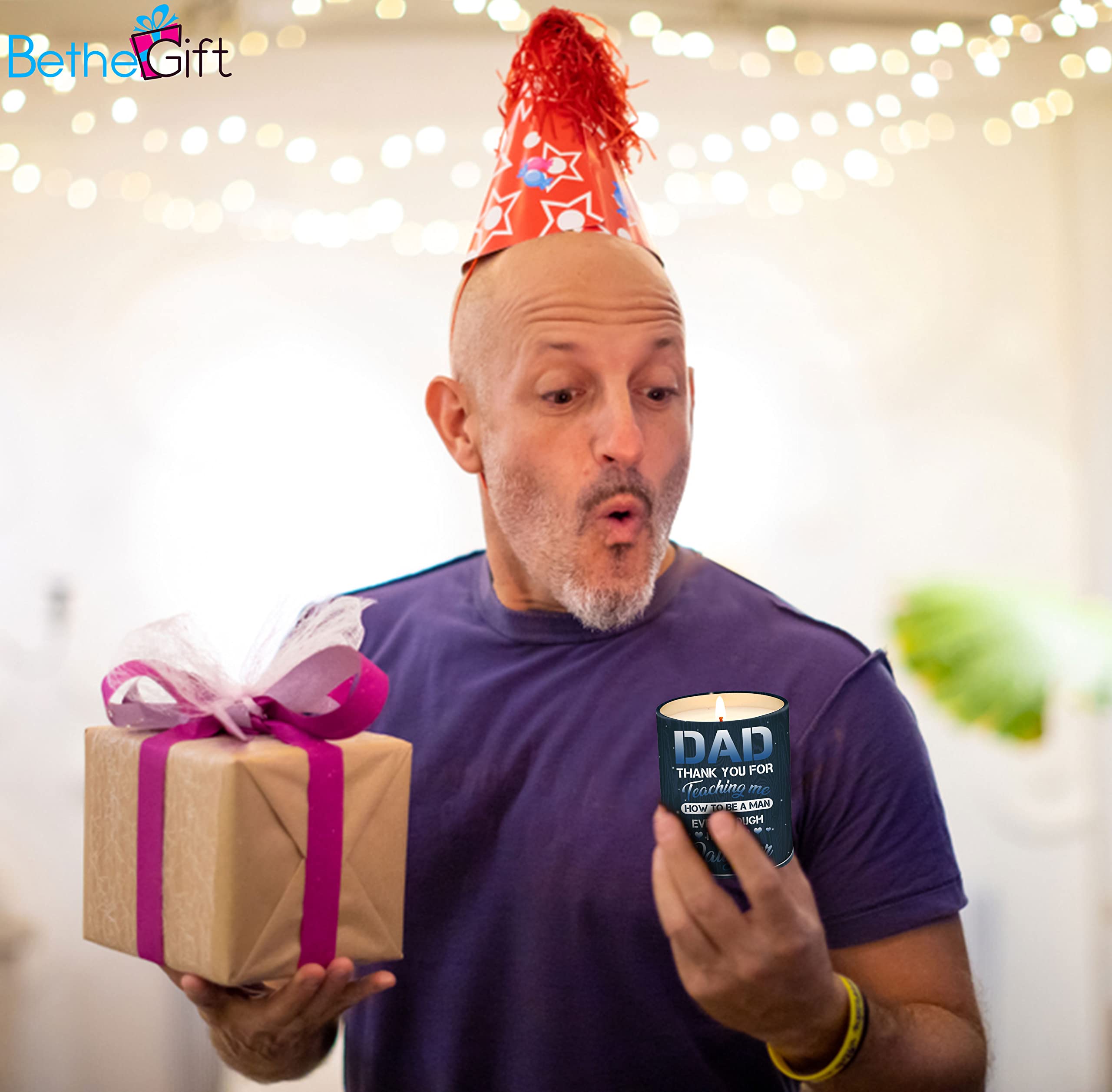 Regalos De Cumpleaños Para Mamá De Parte De La Hija, Regalos Del Día Del Padre, Regalo De Agradecimiento Para Mamá, Vela Perfumada Para Padres, Regalo De Cumpleaños Para Papá, Teniéndome Como