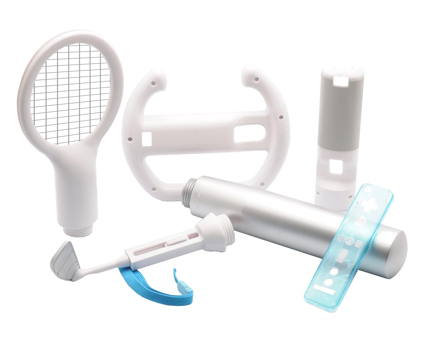 6-In-1 Sports Kit (Baseball/Golf/Tennis) for Wii