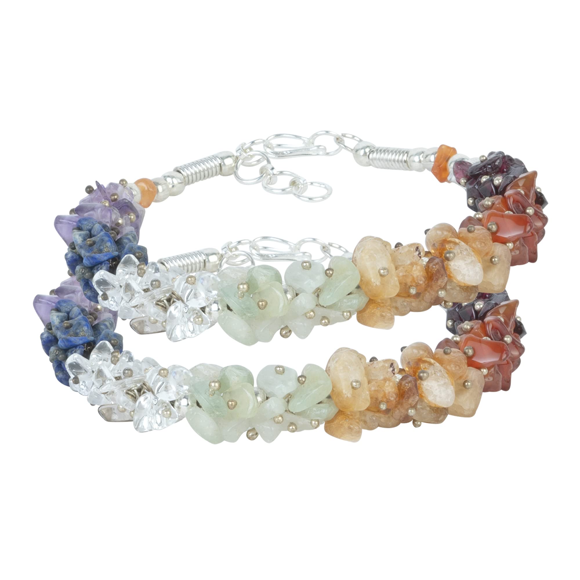 Crocon Pulsera chakra healing energy Crystal Natural Stone Yoga Beads Men Women | 8mm beads Pulsera Bangle | Unisex gift | Handmade pulseras, Cristal Piedra