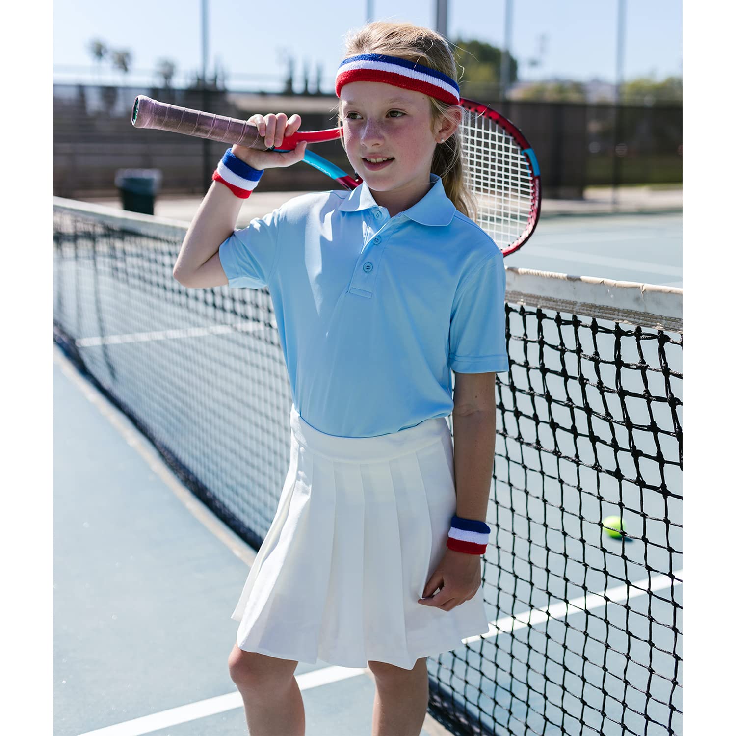 UTTPLLToddler-Pleated-Skirt-School-Uniform Elastic Waist Skort Shorts  Little Kid Girls Student Tennis Mini Scooter Skirts