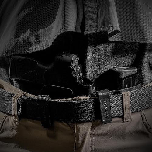 Miniatura 4 de GRITR IWB Appendix Carry Kydex RightLeft Hand Gun Holster Compatible with Taurus G2cG2sG3cG3x wMagazine Holder, Optic Cut, Open Bottom, Adjustable