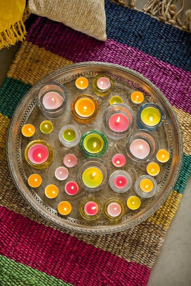 Velas de té (2 paquetes de 50 unidades, 2 bolsas de 100 velas de té), tiempo de combustión: 4,5 horas, sin hollín, para portavelas, vasos de velas, lámparas aromáticas, candelabros y portavelas –