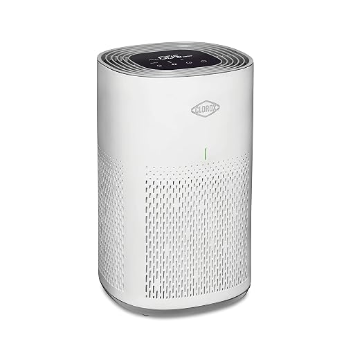 Clorox Medium Room Air Purifiers for Bedroom Home, True HEPA Filter