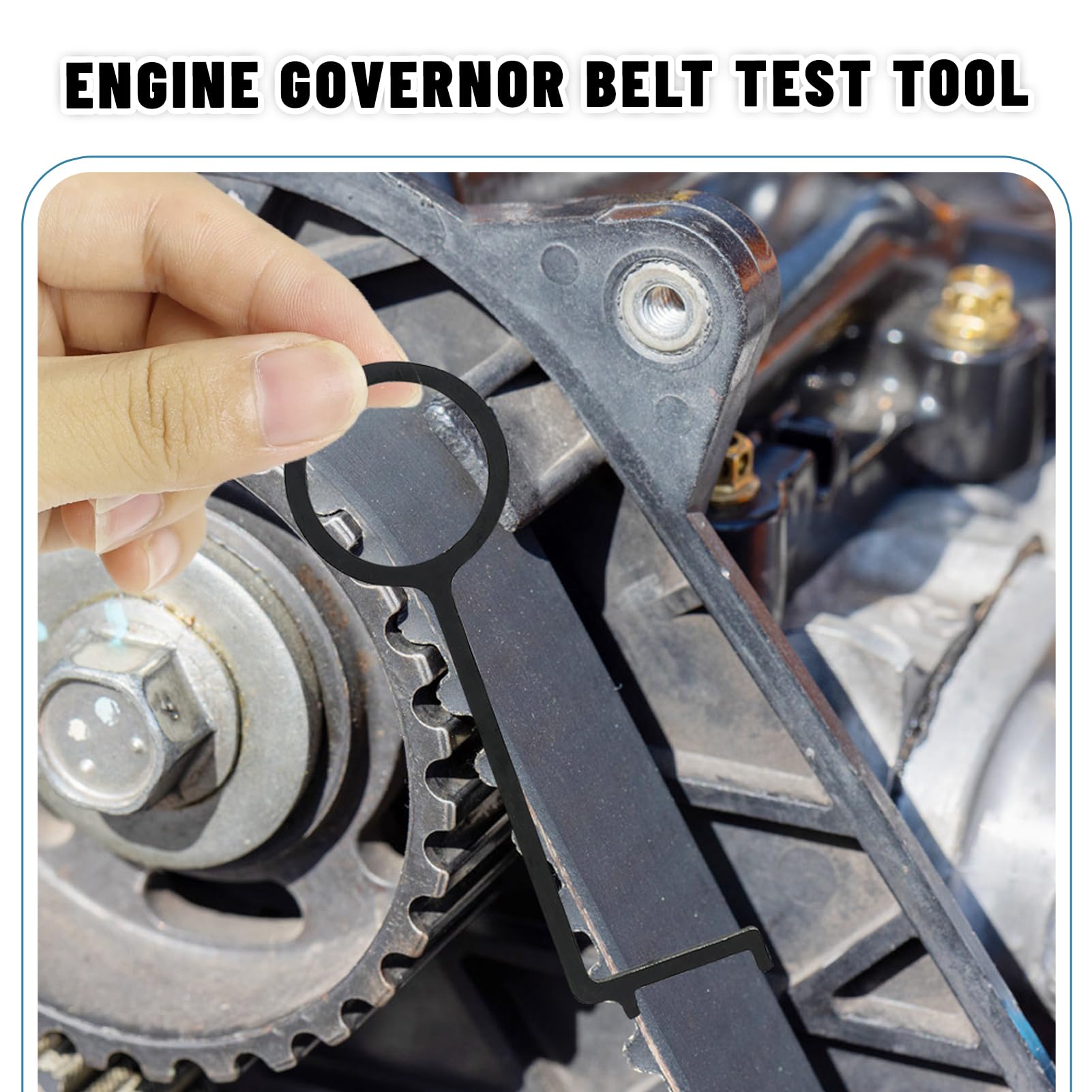 Icywink Outil De Test De Courroie De Distribution Pour PureTech 1.0 Et 1.2 Citroën Peugeot Opel, Clé Jauge Pour Courroie Distribution, Jauge De Vérification De Courroie De Distribution Pour PSA