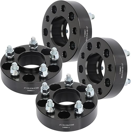 Miniatura 9 de ECCPP Espaciadores de rueda de 5 lug para Mazda B2500 5x4.5 espaciadores de rueda centrados de 1.5 pulgadas 03-05 para Aviator 98-01 para B2500