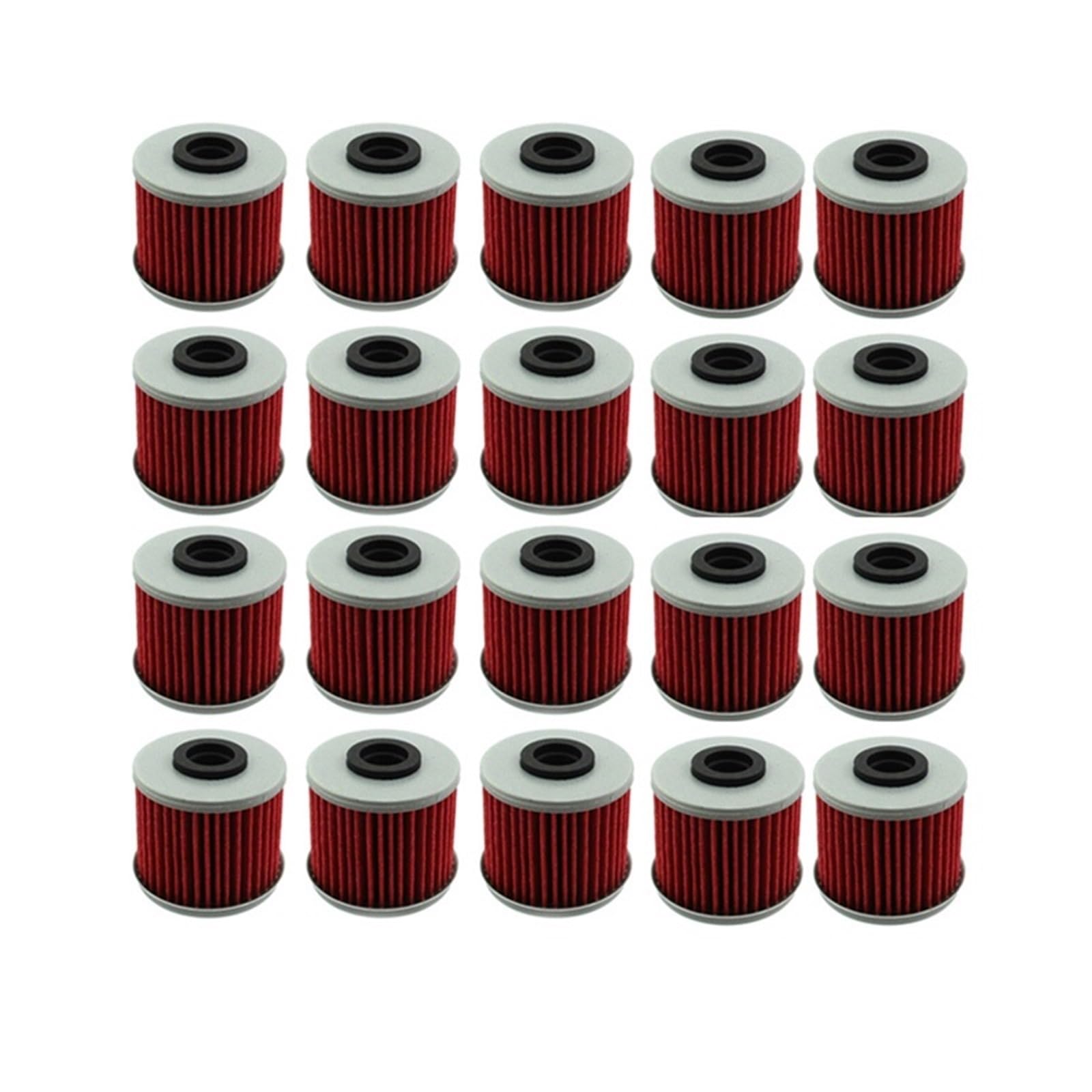 Motocyklowe Filtr Filtr oleju pasuje do Honda NC750 SX DCT 750 Intergra DCT 700 Integra SXS1000 Pioneer 1000 M3 M5P 15412-MGS-D21 Filtr oleju(20pcs)