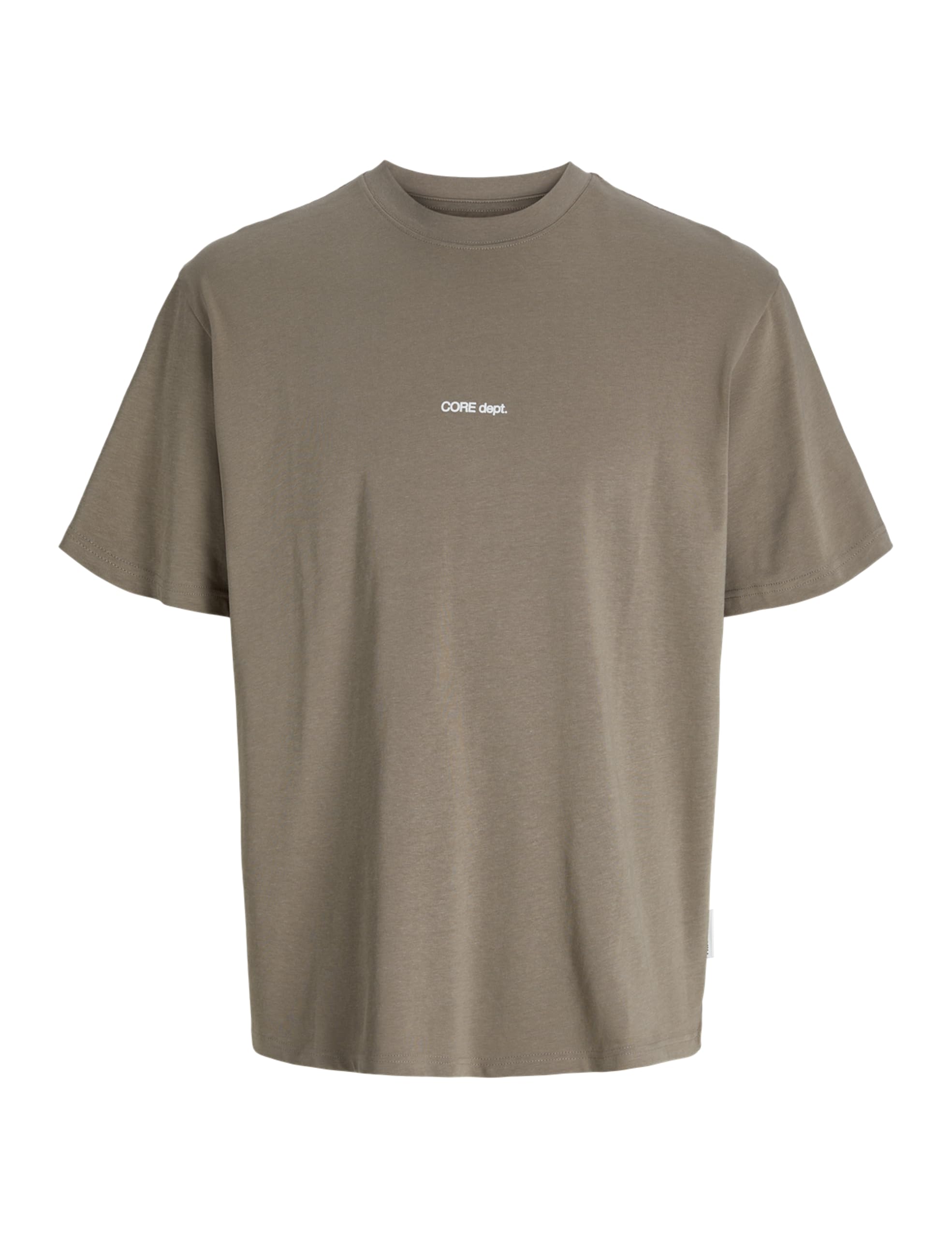 JACK & JONES Jcomotion Graphic Back Tee SS Crew Neck, Desert Taupe, M