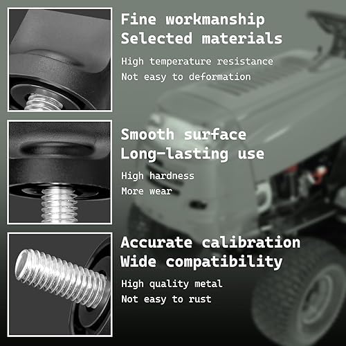 Miniatura 3 de HASMX 720-04061 Pieza de repuesto para pomo de asiento de cortacésped para MTD, Troy-Bilt, Yard Man, Arnold, Remington, Yard Machines, Craftsman,