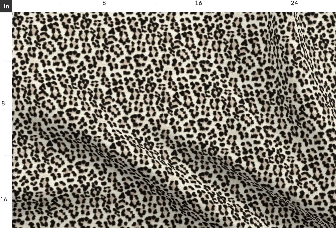 Spoonflower Fabric - Snow Leopard Big Cat Jaguar Animal Cheetah Rockabilly Rock Punk Printed on Minky Fabric by The Yard - Sewing Baby Blankets Quilt Backing Plush