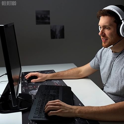 Miniatura 8 de Alfombrilla de mouse para juegos personalizada, alfombrilla de escritorio grande, antideslizante