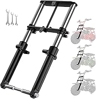 Vista 1 de Kit de Suspensión FRP Minibike - Horquilla Frontal para Mini Bicicleta, Compatible con Monster Mega Moto MMB80 MMB105 80cc 105cc Motovox MBX10 MBX11