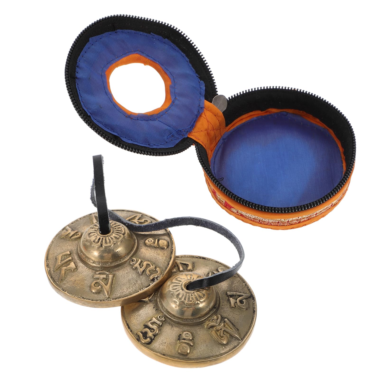 BESTonZON Meditation Bell Cymbals Chimes Decorative Bells Percussion Instrument for Meditation