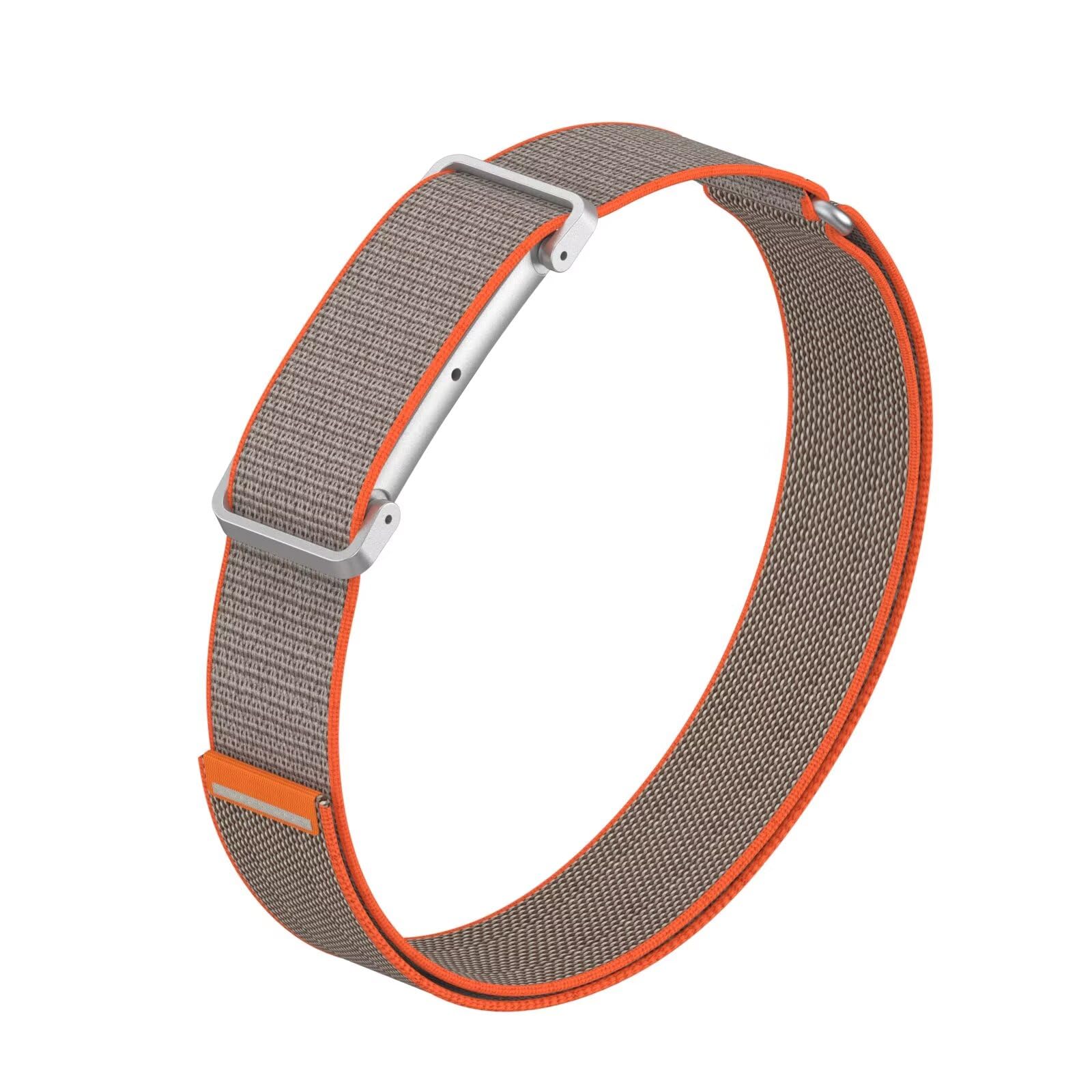 TingYR Arm Band Compatible with Google Fitbit Air, Nylon Sport Strap with Detachable Metal Case Protective Case, 42cm Extended Loop Armband for Workout and Fitness. Rye