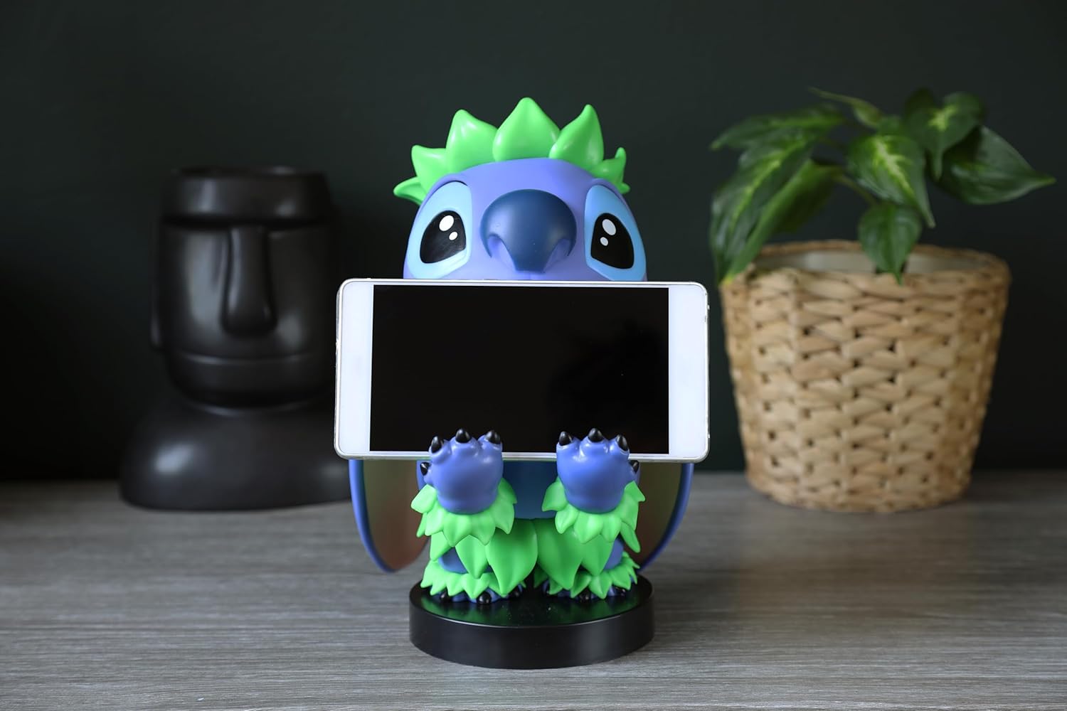Cableguys Disney Hula Stitch Gaming Figure - Accessory Holder for Controller or Smartphone