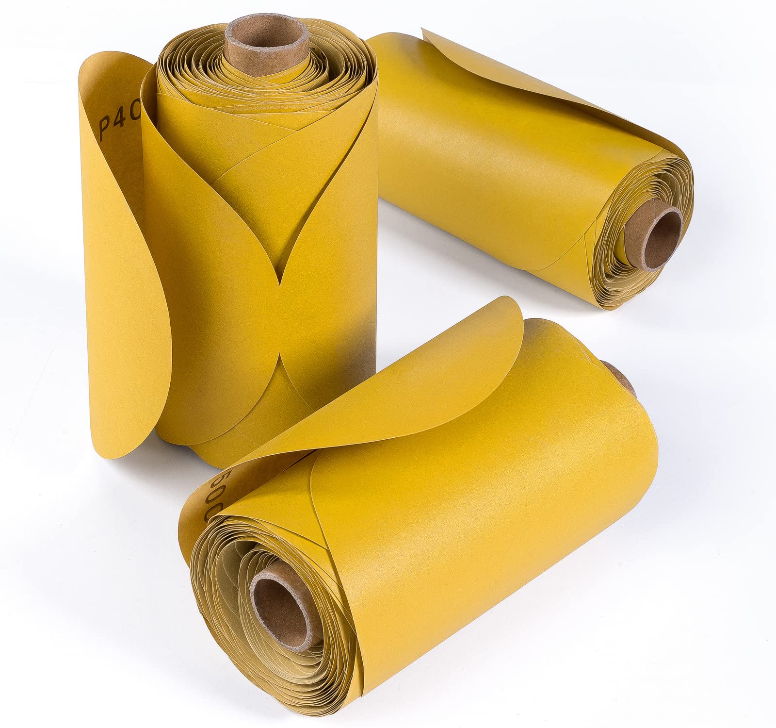 S SATC 100 PCS PSA Discs 6 Inch Sanding Discs Self Stick 400 Grit Aluminum Oxide Round Sandpaper for Orbital Sander