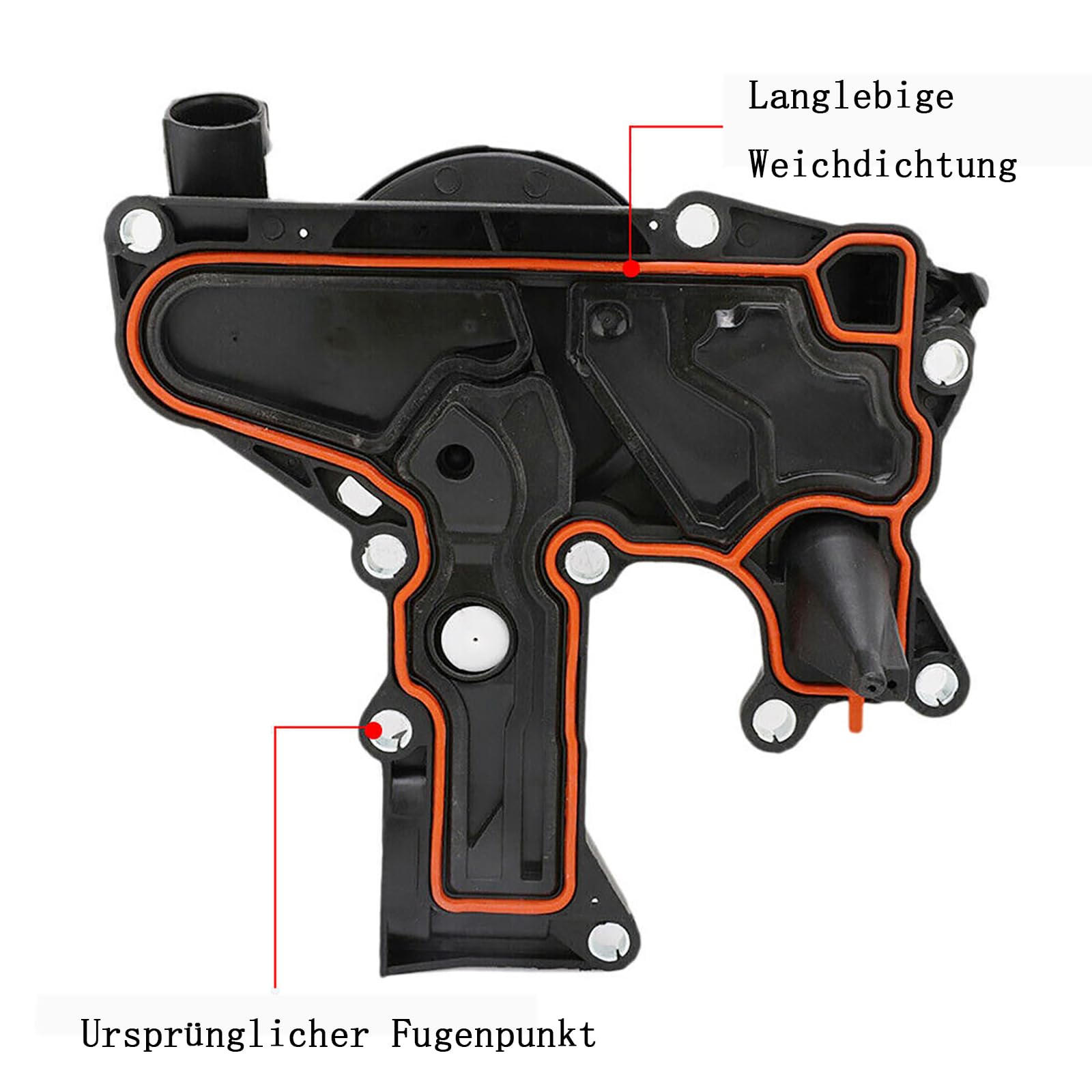 Valvola PCV separatore olio scarico del basamento 1.8 2.0 TFSI per VW A.u/D.i Jetta Golf Passat 06H103495 06H103495AH