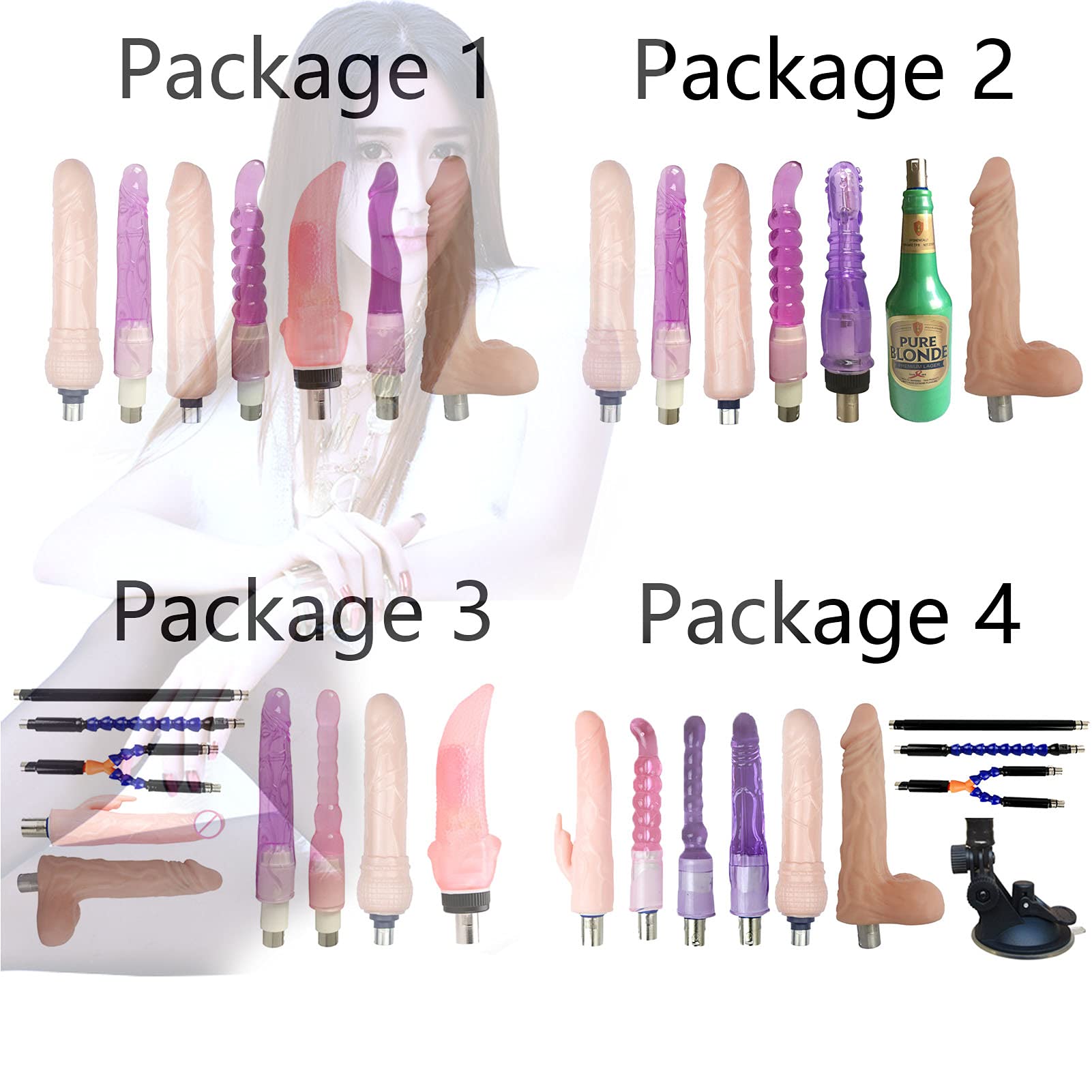 Lòve Sẹx Mǎchinē Para Mujer - Ametralladora Con Potente Motor Bomba Telescópica Máquina De Masaje Mǎschinēn Combinación De Varias Velocidades Con Varios Accesorios Riēsigēr Pēnìs