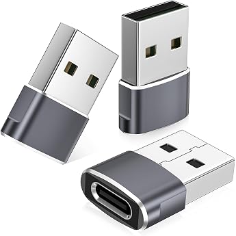 Basesailor USB to USB C Adapter for iPhone 18 17e 16 Pro Max Duo Charger | Type C female to USBA male charger power supply fo