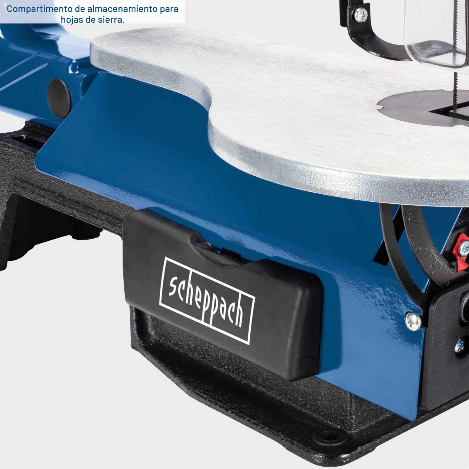 Scheppach - 5901403903 - SD1600V Sierra de Marqueteria (230 V, 120 W)