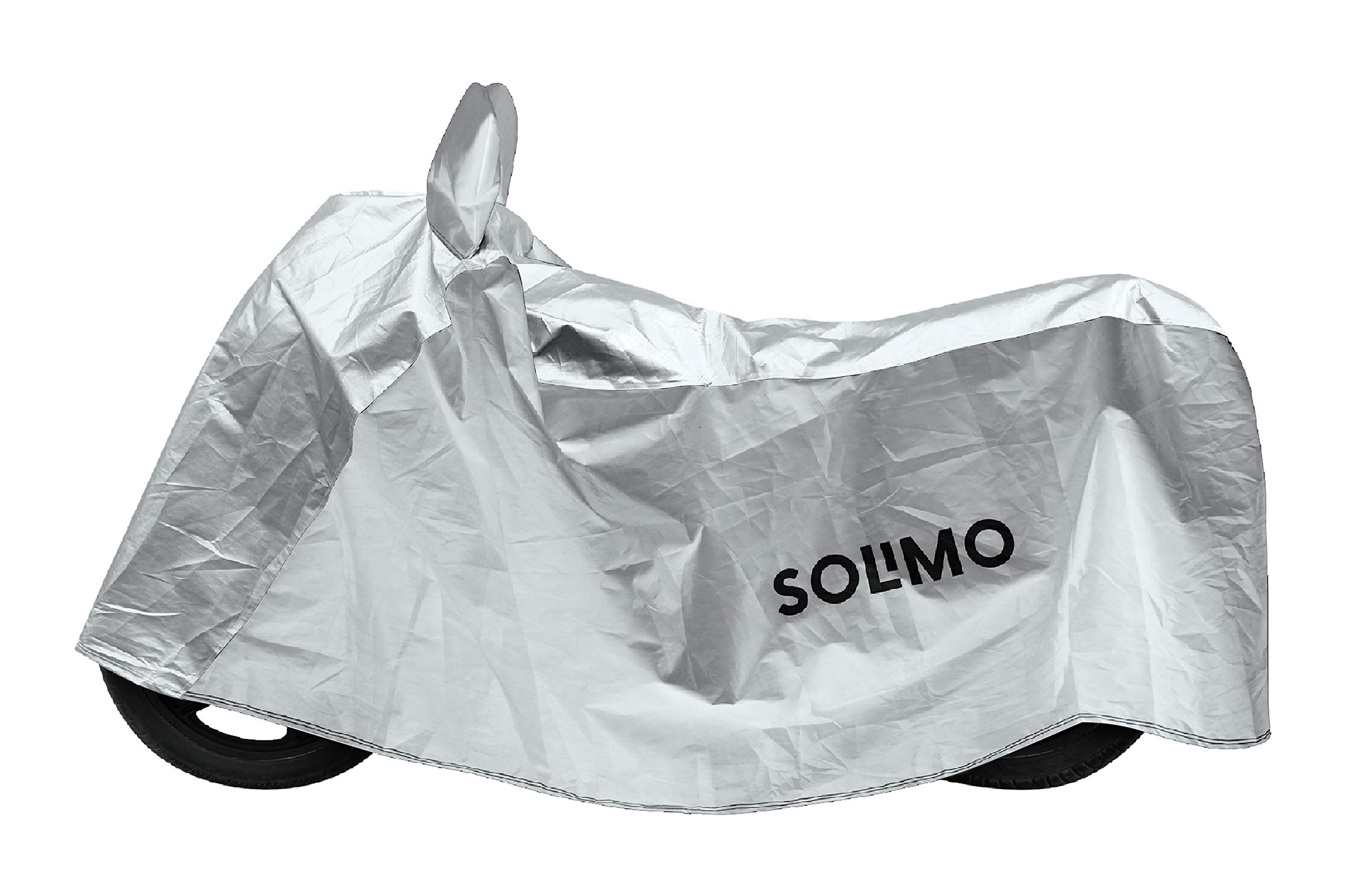 Amazon Brand - Solimo Bajaj Pulsar UV Protection & Dustproof Bike Cover (Silver) (B07F7T1D5Y) Amazon Price History, Amazon Price Tracker